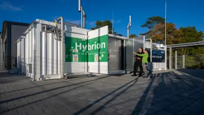Bosch pone en marcha su primer electrolizador propio con pilas de electrólisis Hybrion